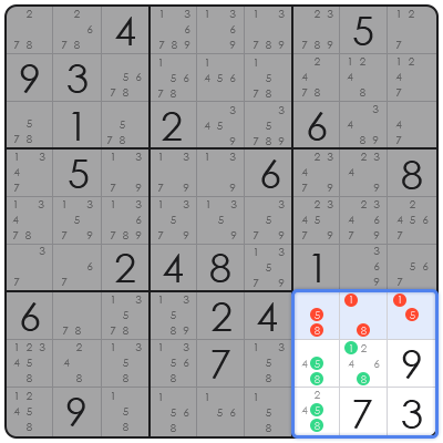 sudoku y wing
